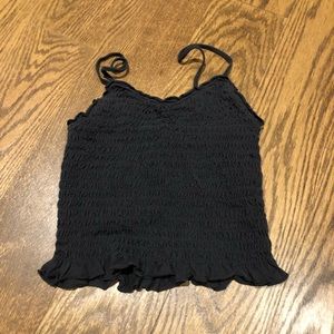 smocked tank- AMERICAN EAGLE